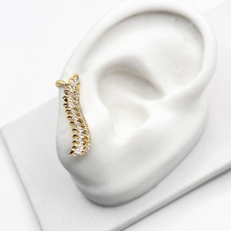 Detalhes do produto BRINCO EAR CUFF NAVETE CRISTAL