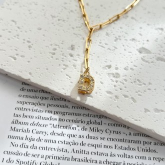 Detalhes do produto COLAR CARTIER GRAVATA COM LETRA - D